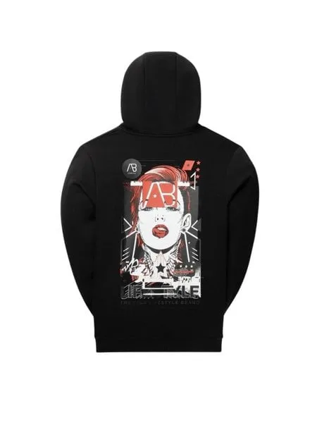 AB Lifestyle AB Lifestyle Bonnie &amp; Pride Hoodie - Jet Black