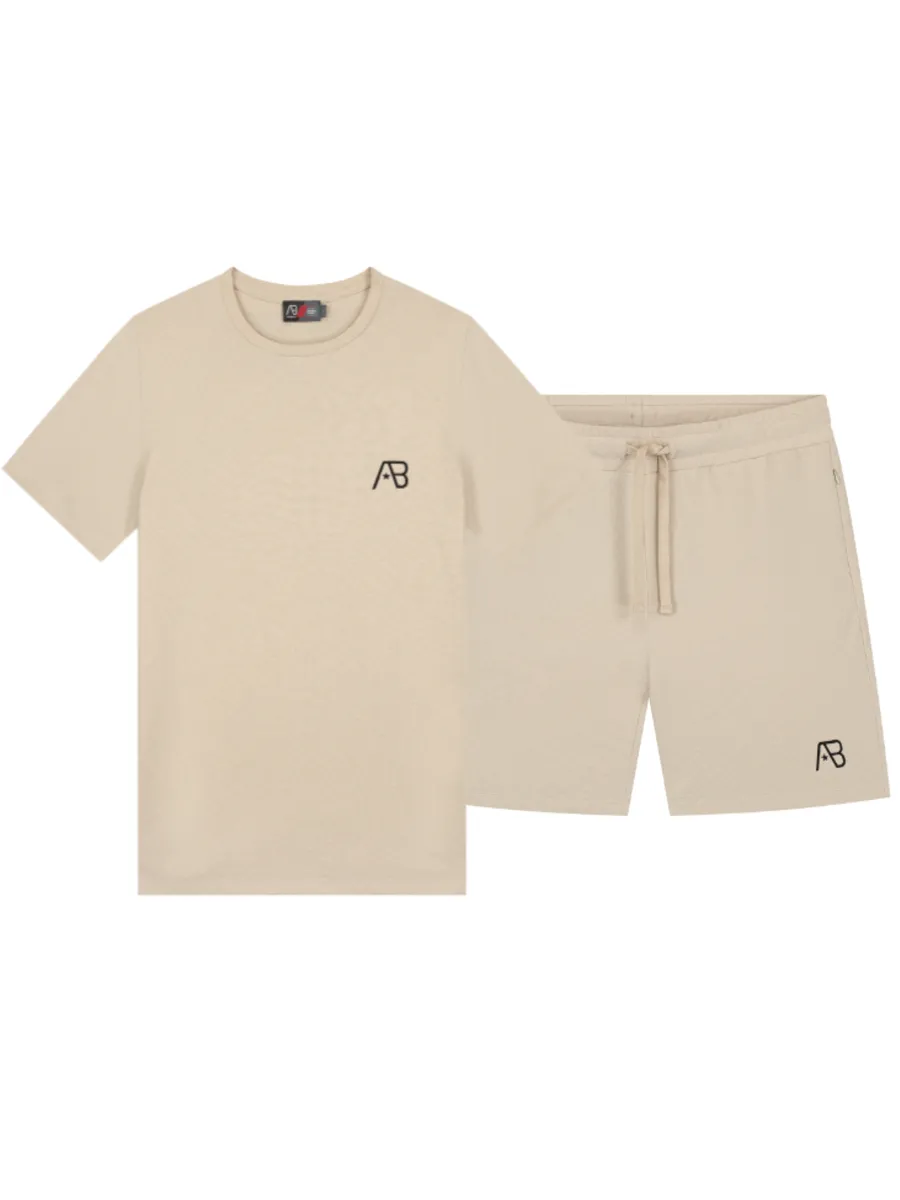 AB Lifestyle AB Lifestyle Prestige Tee Combi-set - Sand Dollar