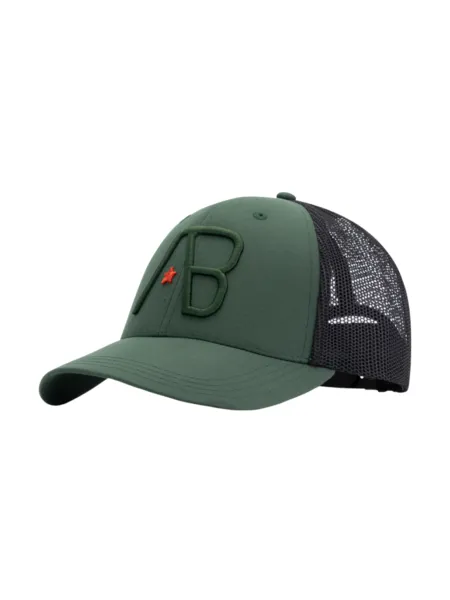 AB Lifestyle AB Lifestyle Regular Trucker Cap - Forest Green