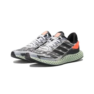 adidas - 4D Run 1.0 (Cloud White/Core Black/Signal Coral)