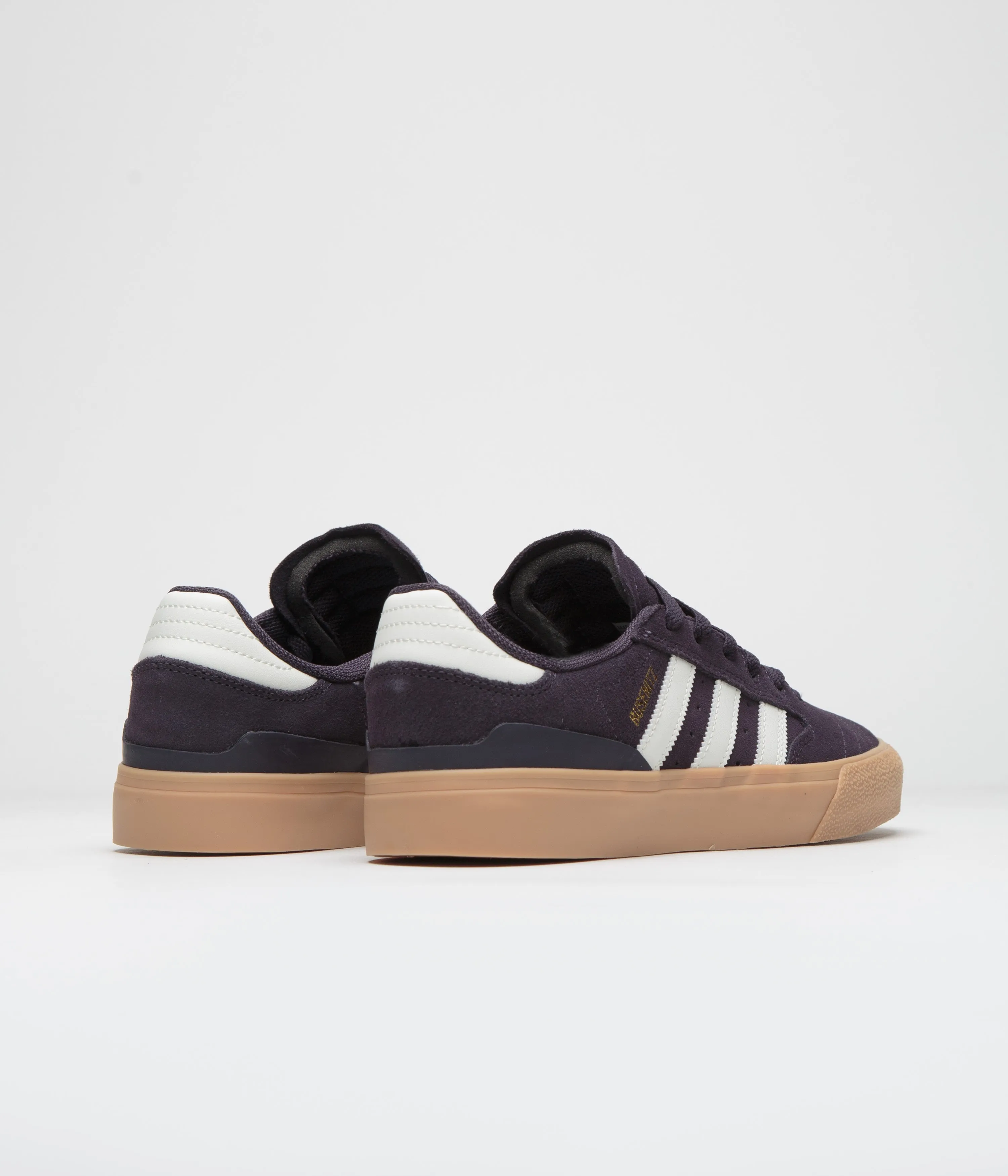 Adidas Busenitz Vulc II Shoes - Aurora Black / Off White / Gum