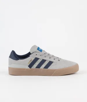 Adidas Busenitz Vulc II Shoes - Grey Two / Collegiate Navy / Gum4