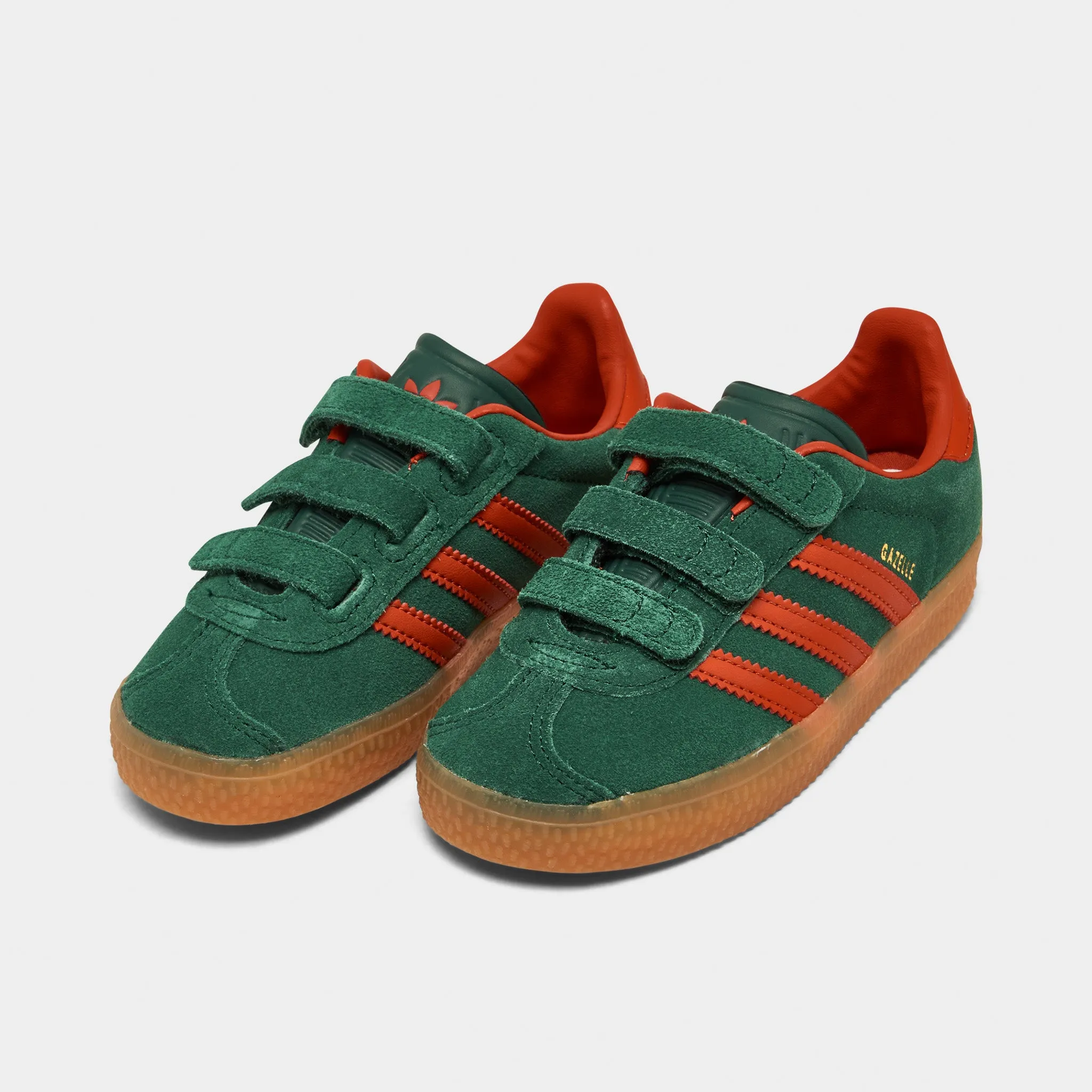 adidas Originals Infants' Gazelle Collegiate Green / Preloved Red - Gum