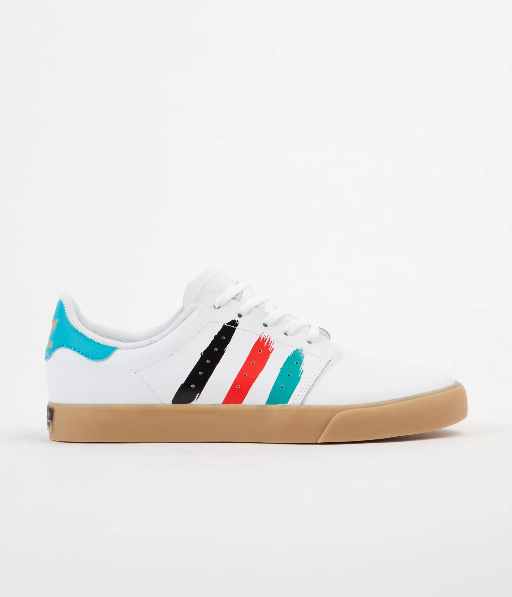 Adidas Seeley Court Shoes - White / Energy Blue / Energy