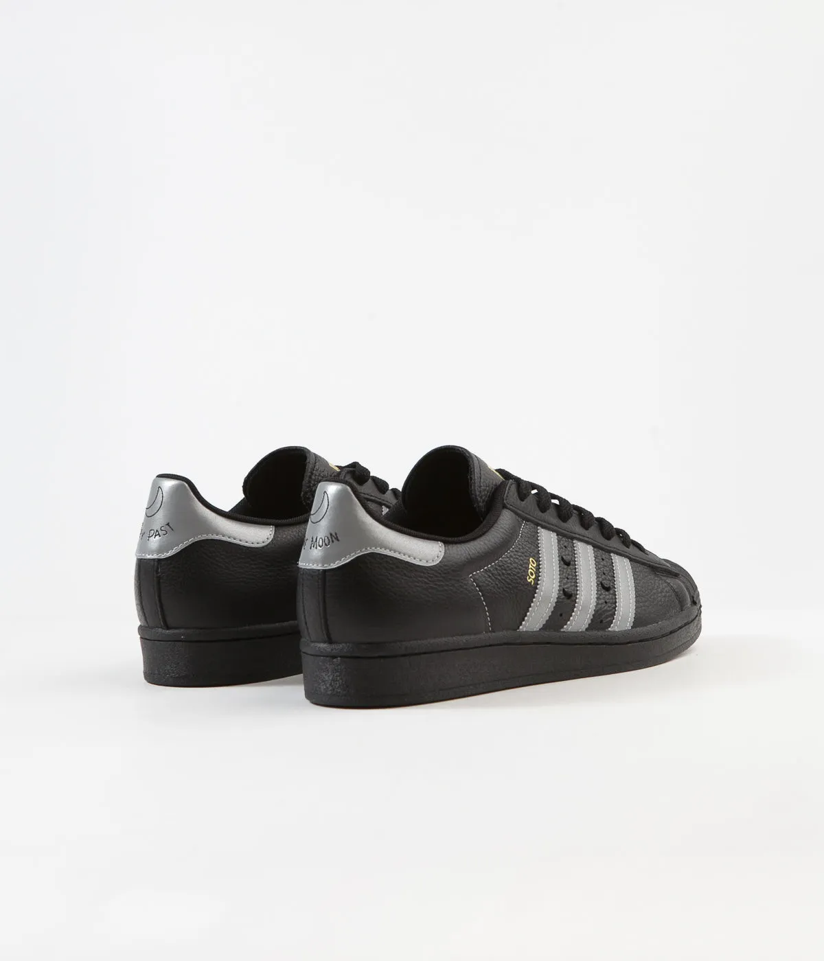 Adidas Superstar ADV 'Soto' Shoes - Core Black / Silver Metallic / Gold Metallic