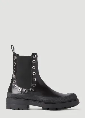 Alexander McQueen Eyelet Boots