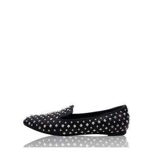 ALEXANDER MCQUEEN STUDDED FLAT LOAFER