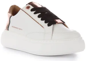 Alexander Smith Trainers In White For Women