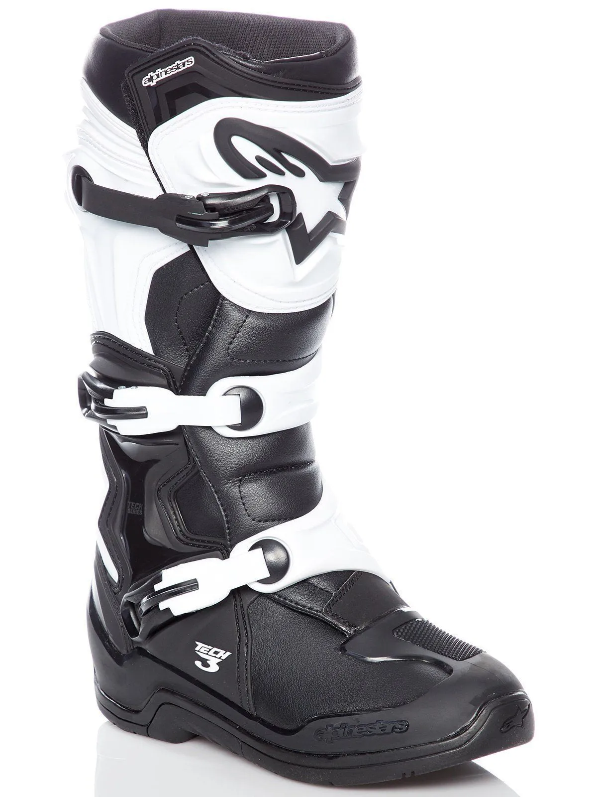 Alpinestars Tech 3 Men's Black/White Motocross Boots