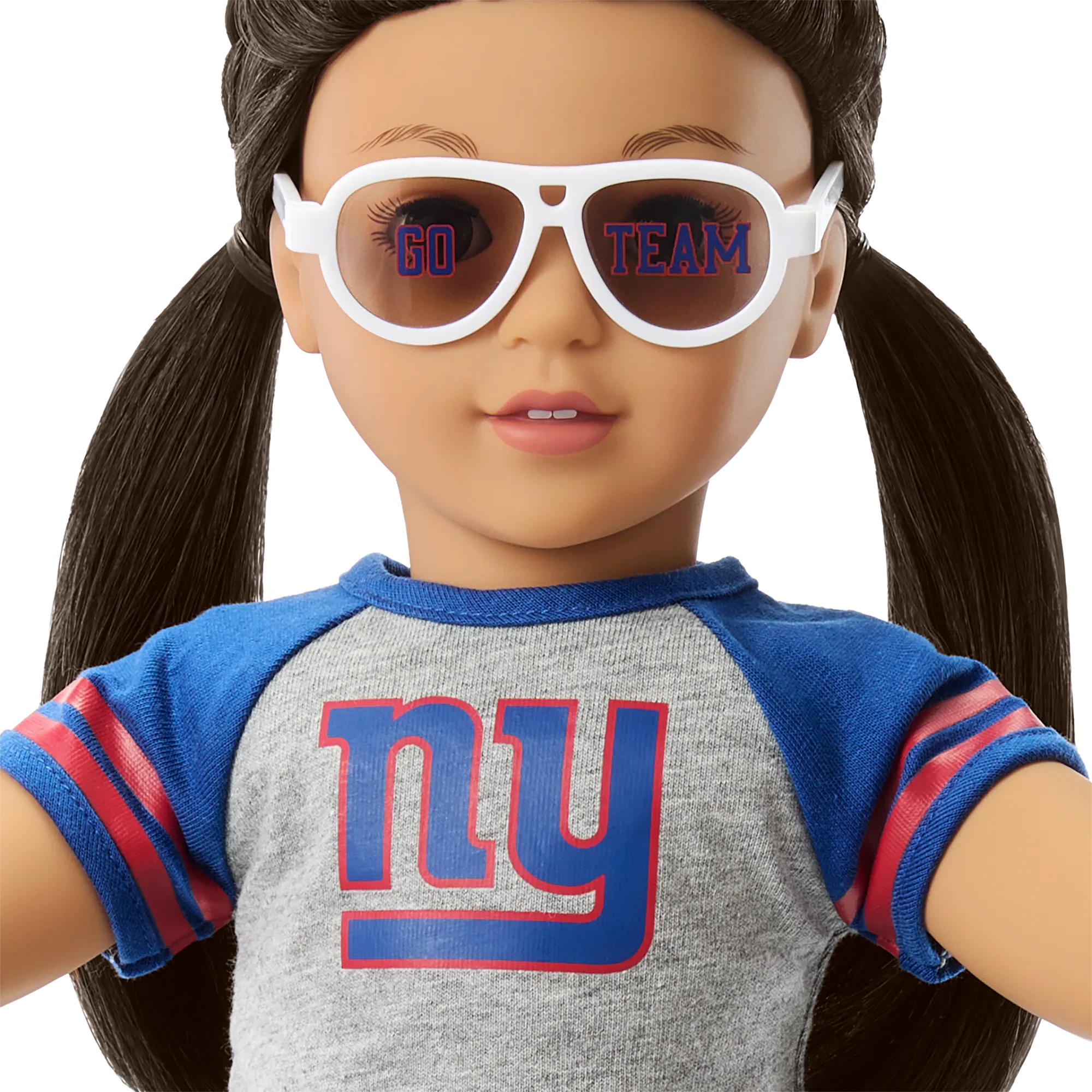 American Girl® x NFL New York Giants Fan Outfit & Accessories for 18-inch Dolls