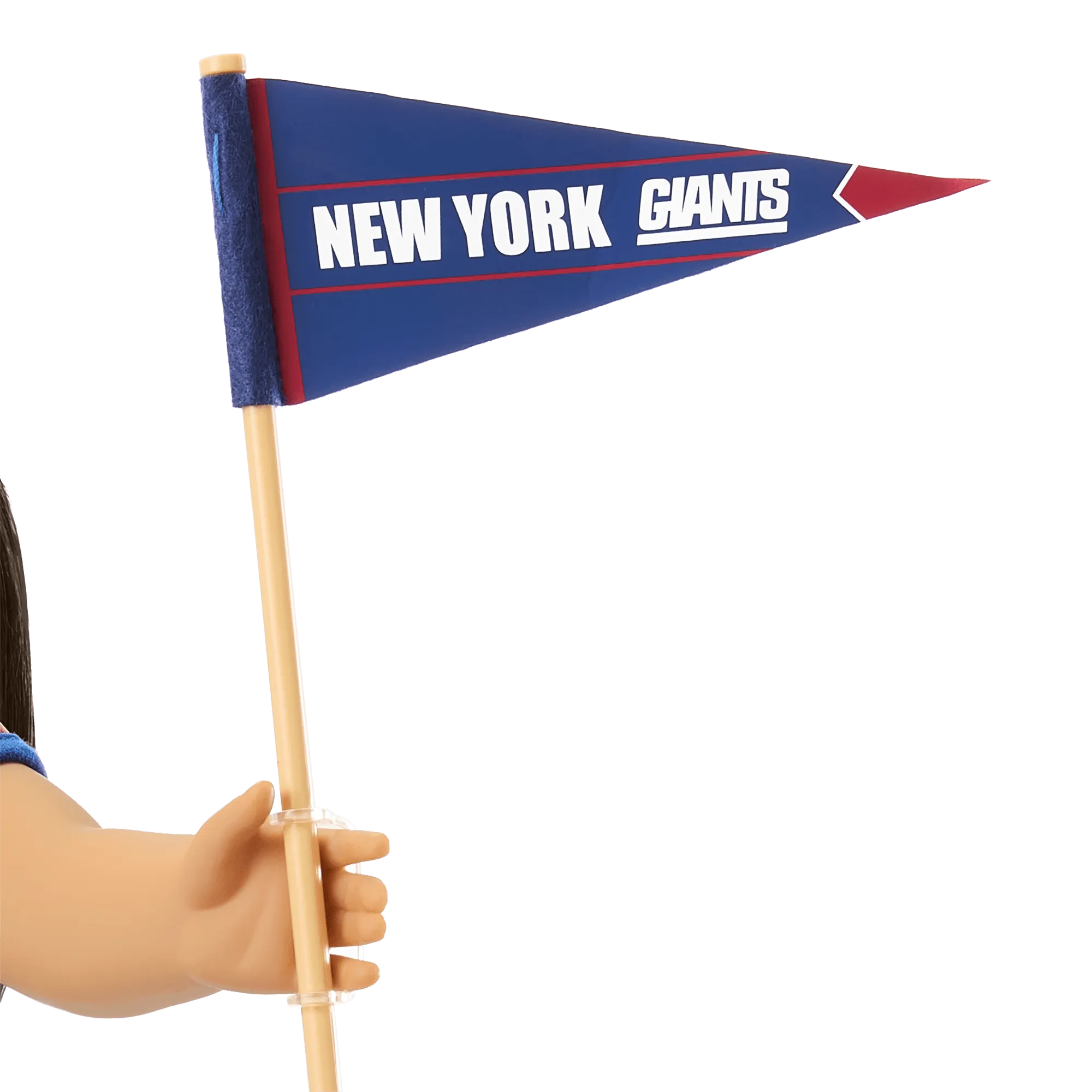 American Girl® x NFL New York Giants Fan Outfit & Accessories for 18-inch Dolls