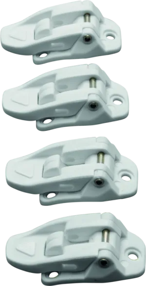 Answer AR1 Boot Buckle Kit - White