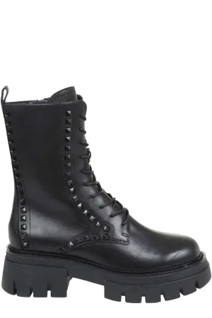 Ash Liam Studded Lace-Up Boots