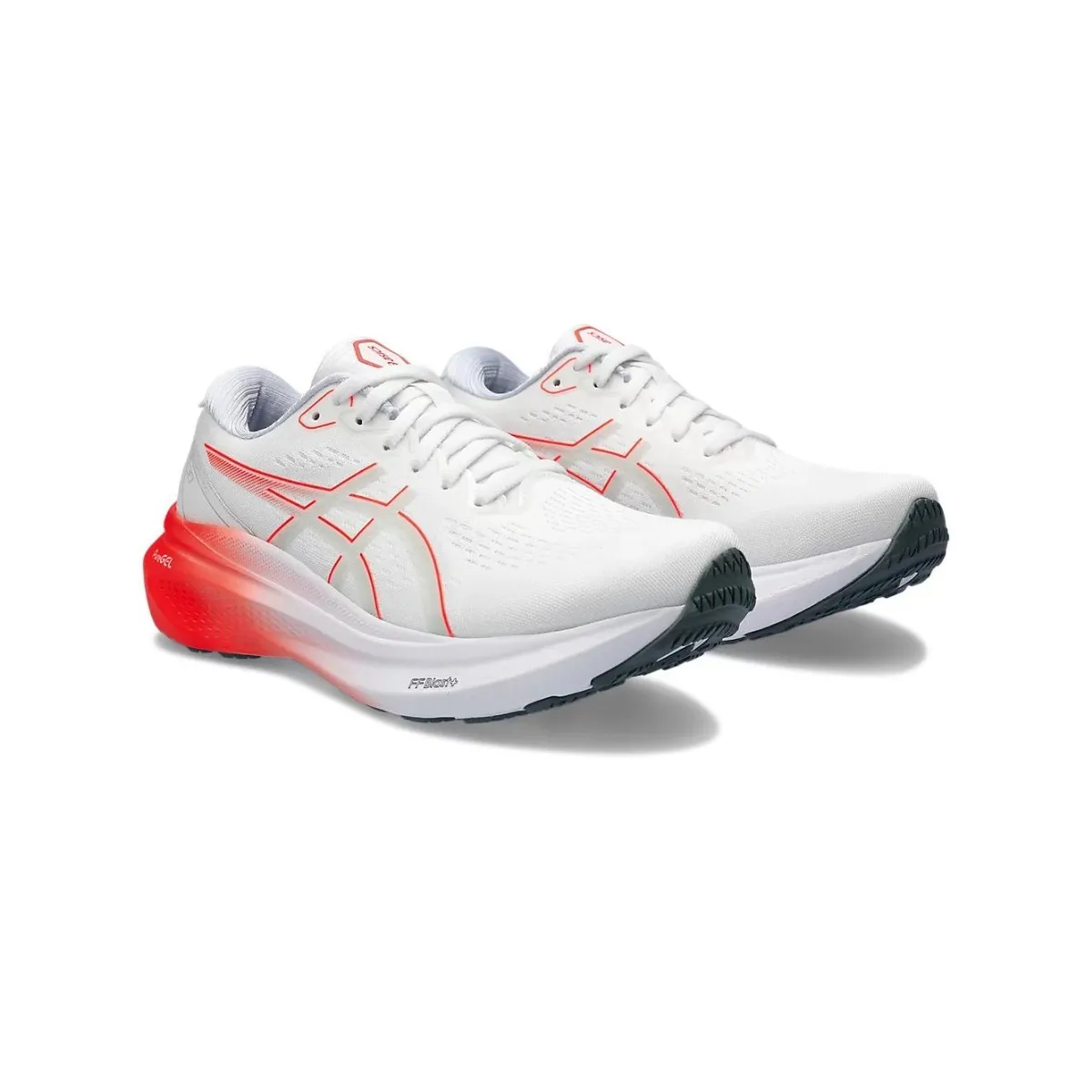 Asics Gel-Kayano 30 White Red Shoes SS24