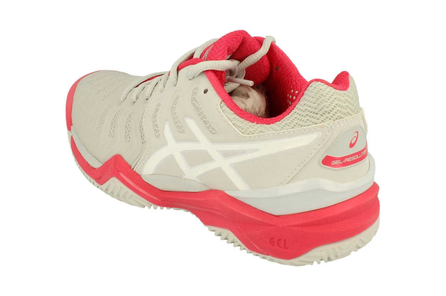 Asics Gel-Resolution 7 Clay Womens Tennis Shoes E752Y Sneakers Trainers 9601