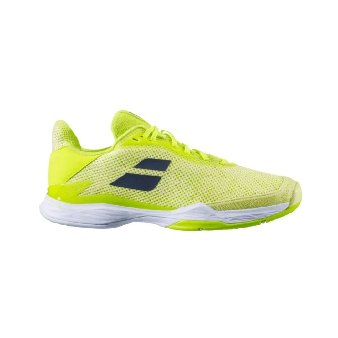 Babolat Jet TERE All Court Kids & Women Light Yellow Limelight Handball Volleyball Tennis Shoes