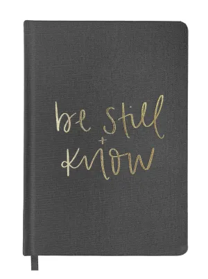 Be Still and Know Fabric Journal