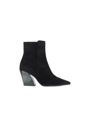 Black Suede Ankle Boots