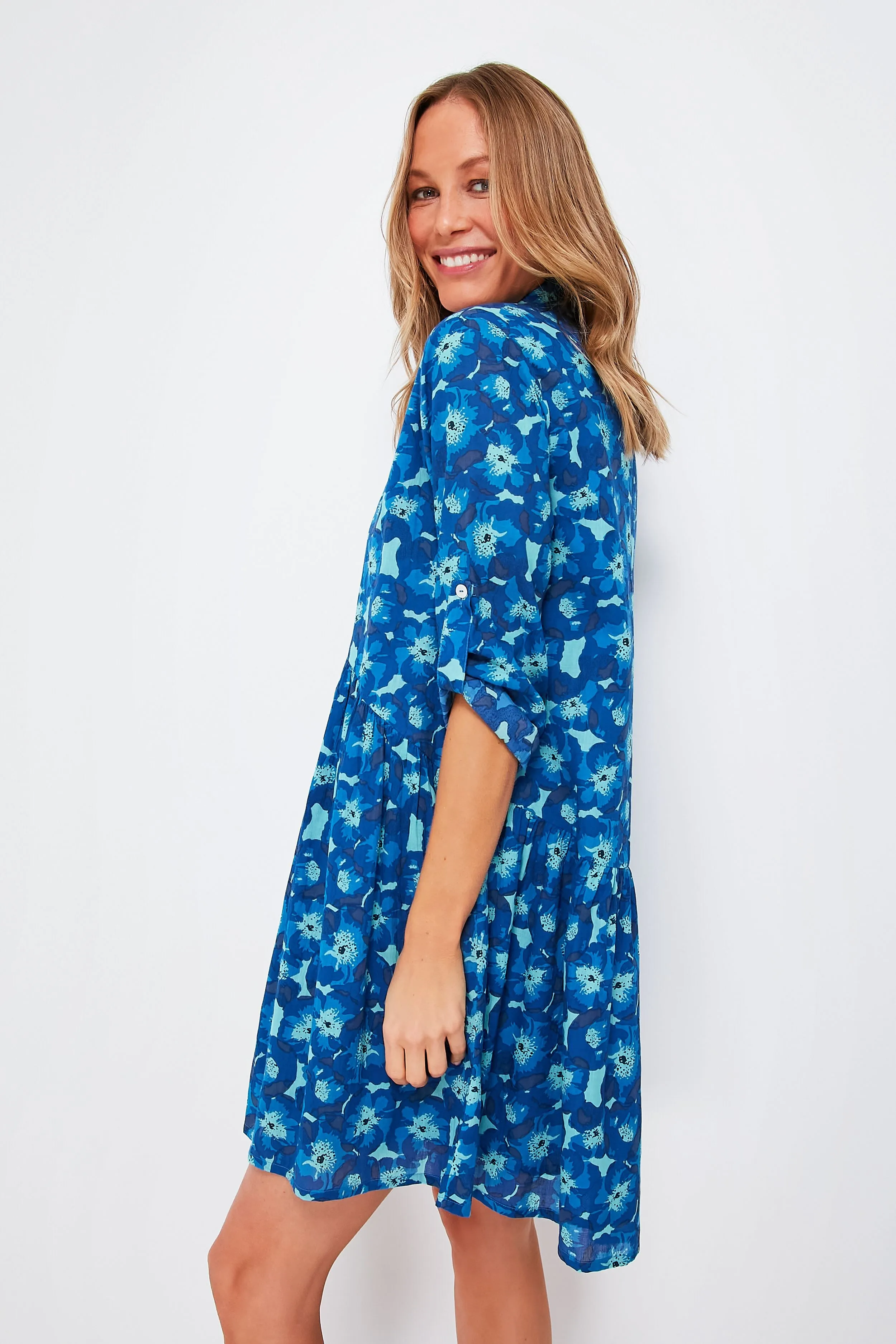 Blue Jacinta Deauville Dress