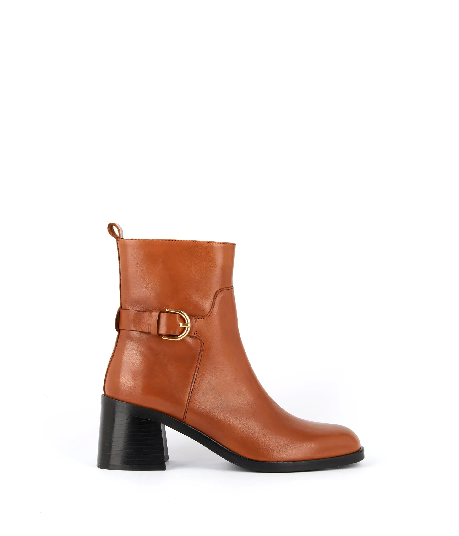 Boots cognac Clémentine