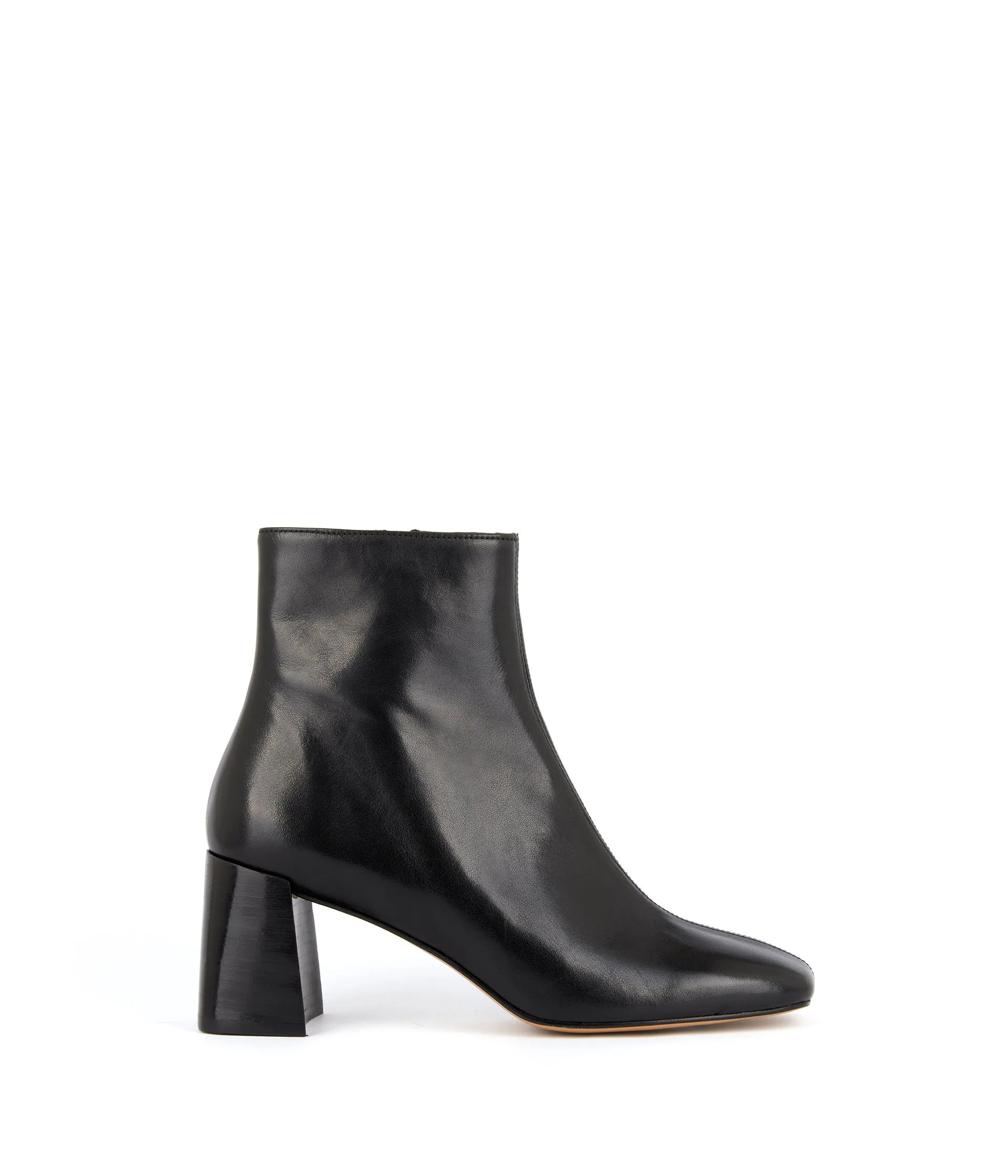 Boots cuir noir Célestine