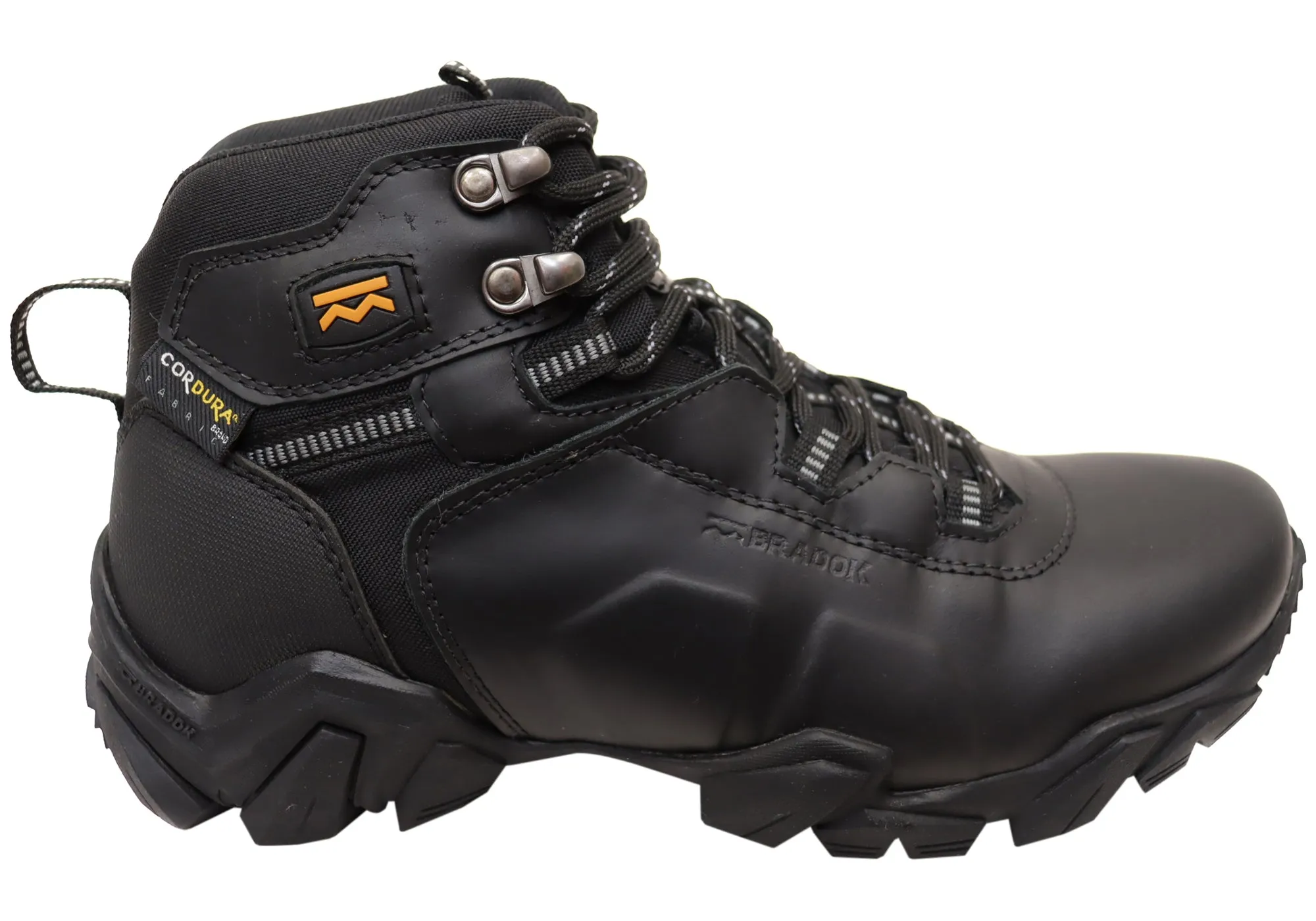 Bradok Trex Mens Comfortable Leather Hiking Boots Made In Brazil