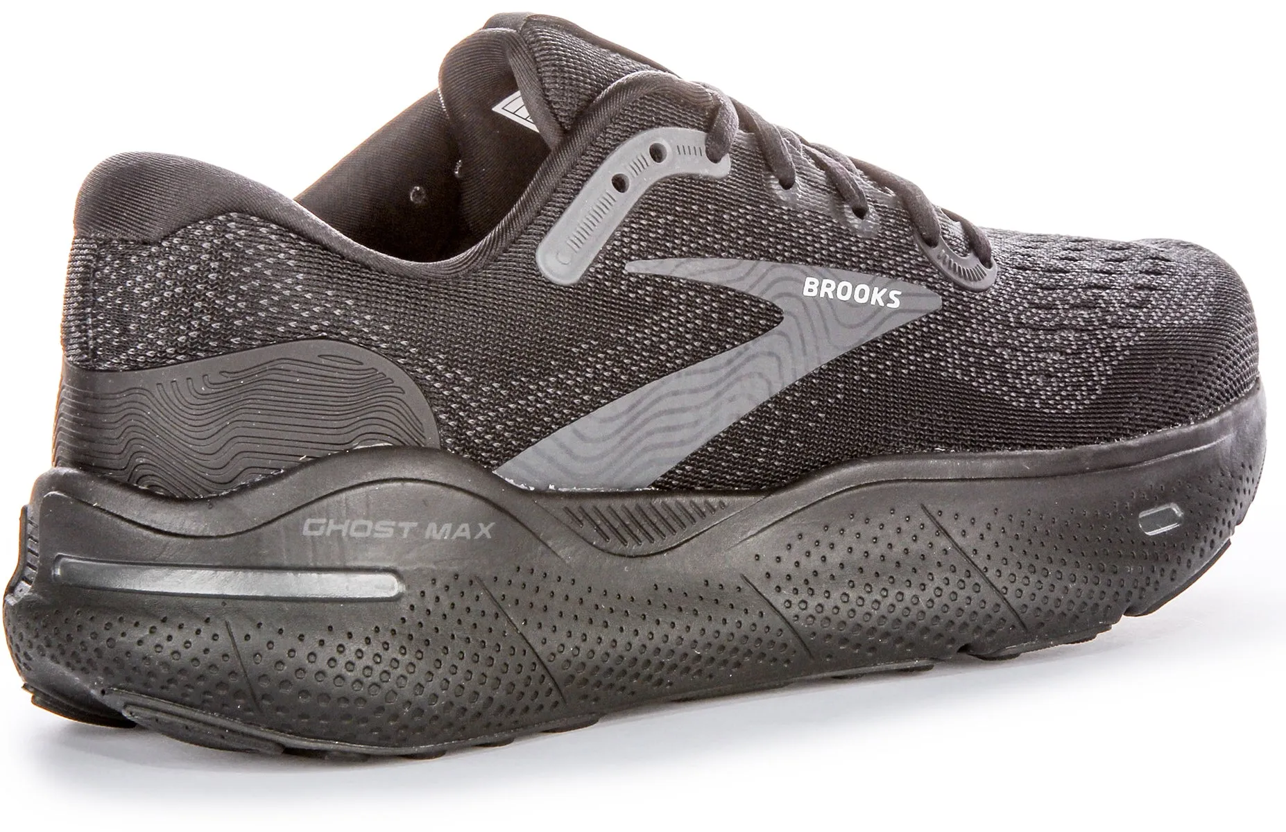 Brooks Ghost Max In Black For Men | Medium Fit