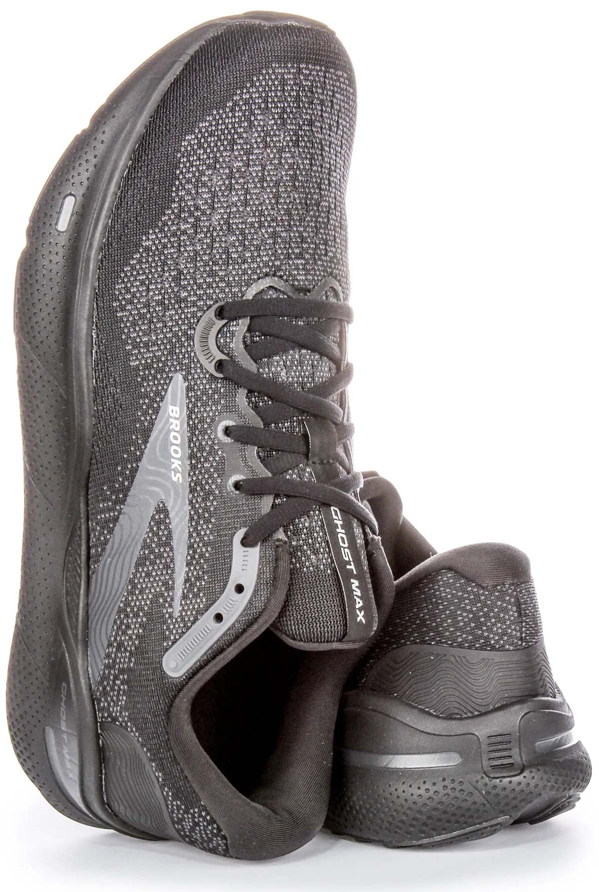 Brooks Ghost Max In Black For Men | Wide Fit