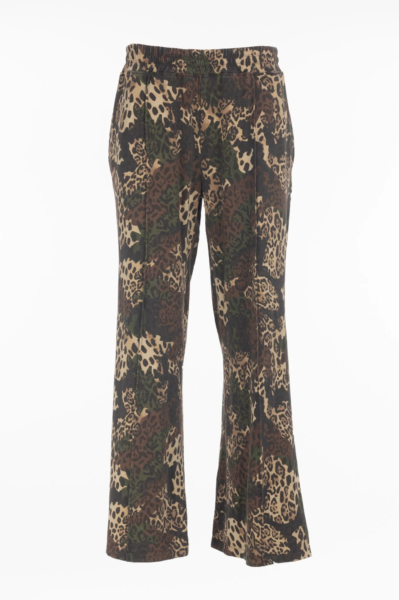 Camouflage Hose mit Leo-Print