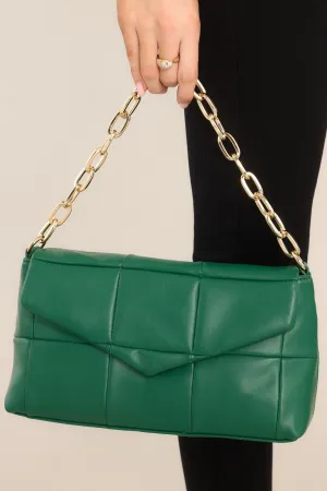 Captivatingly Chic Green Bag