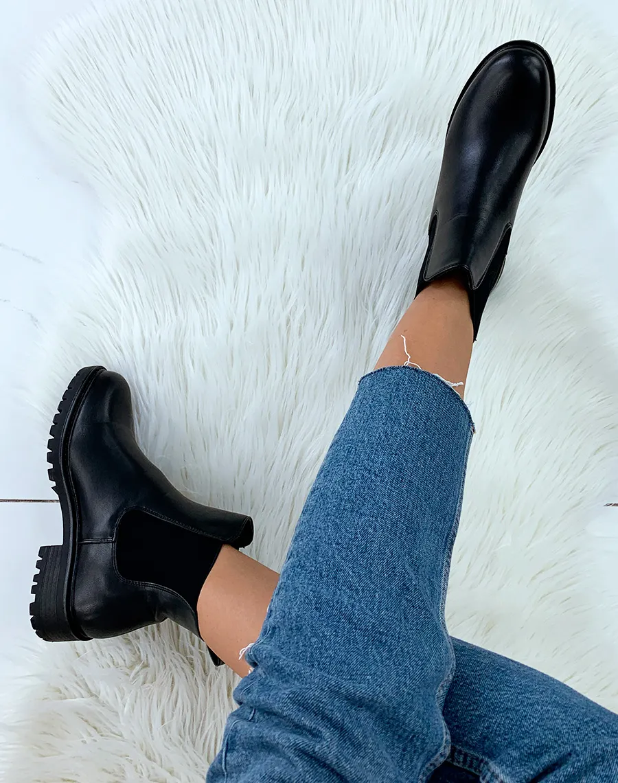 Chelsea boots noires