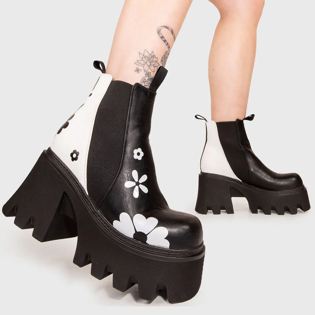 Come Together Chunky Platform Ankle Boots