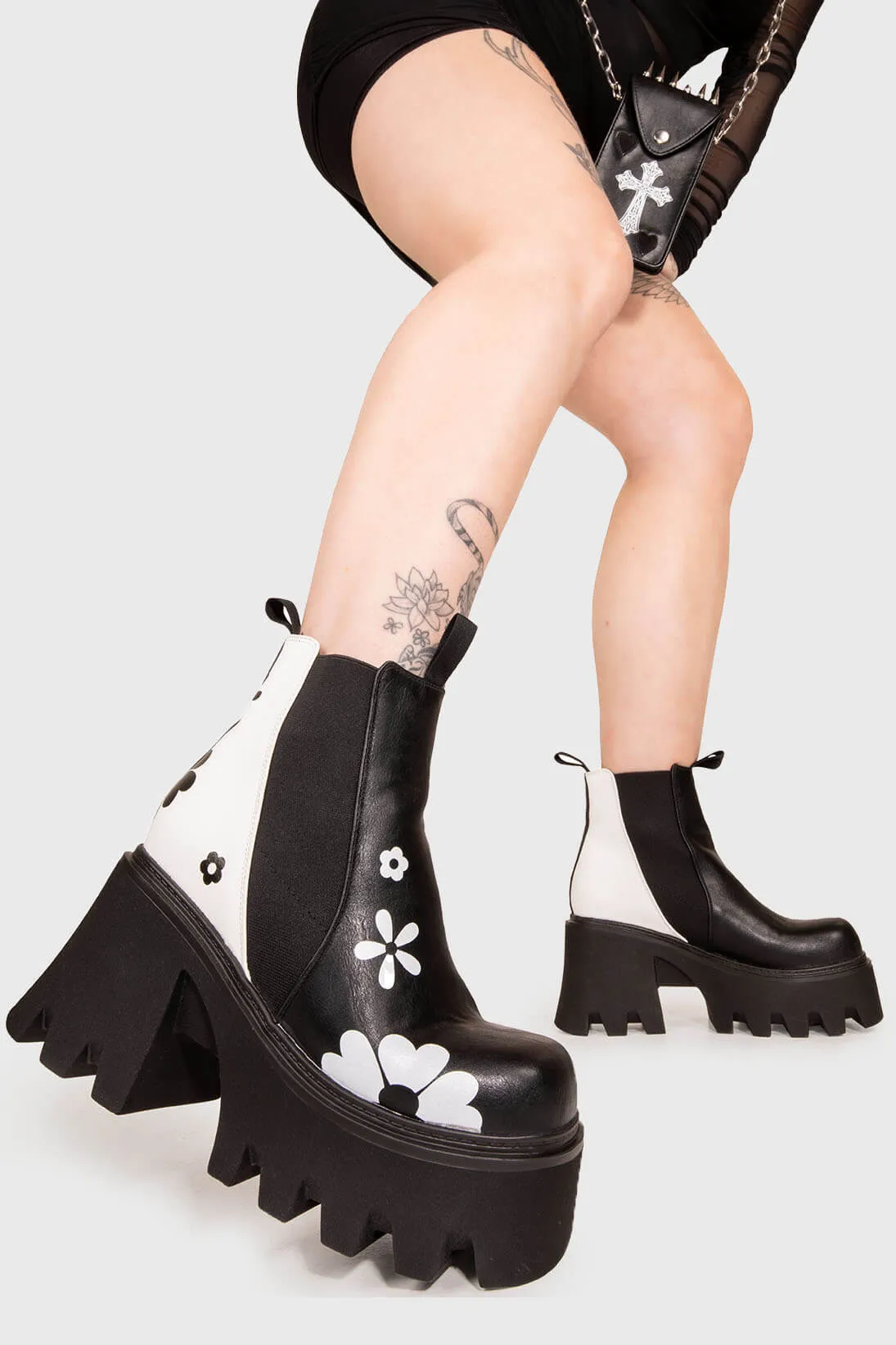 Come Together Chunky Platform Ankle Boots