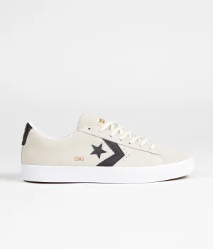 Converse Pro Leather Vulcanized Pro Ox Shoes - Egret / Black / Egret