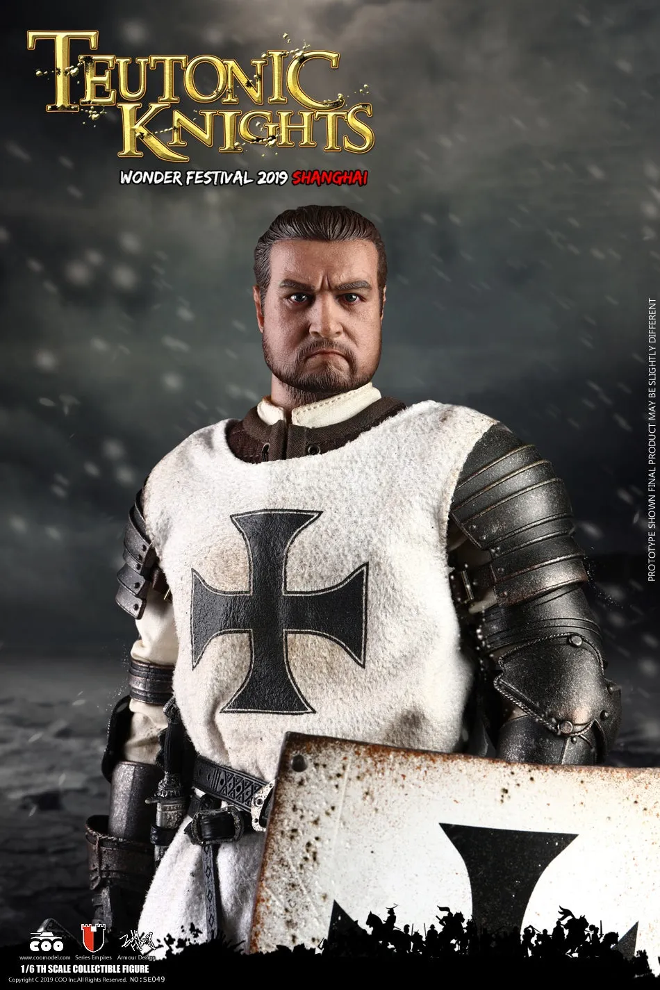 Coomodel SE049 WF 2019 THE CRUSADER TEUTONIC KNIGHT 1/6 Scale Action Figure