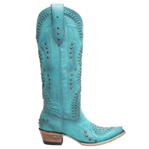 Cossette Studded Snip Toe Cowboy Boots