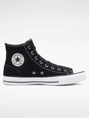 CTAS Pro Suede Hi Black/Black/White Shoes