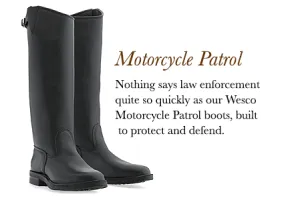 Custom Motorcycle Patrol Boots