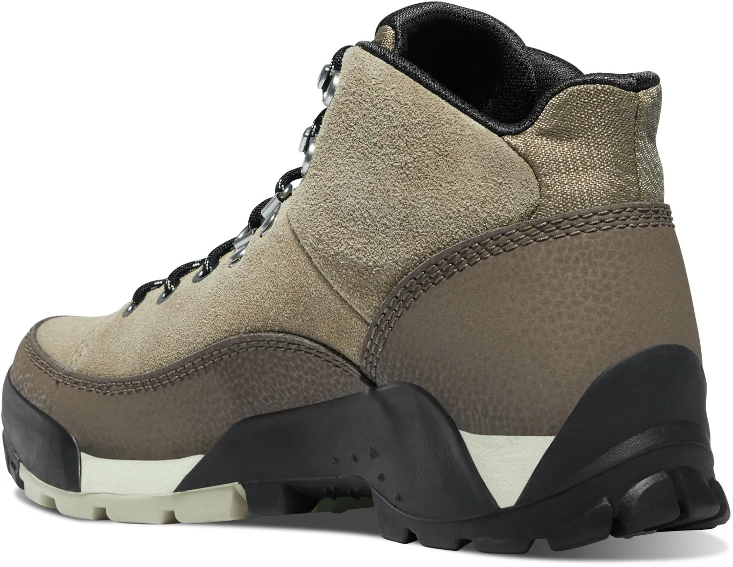 Danner Womens Panorama Mid 6in Gray Suede Hiking Boots