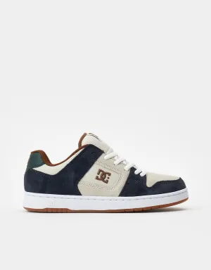 DC Manteca 4 S Skate Shoes - Navy/Khaki