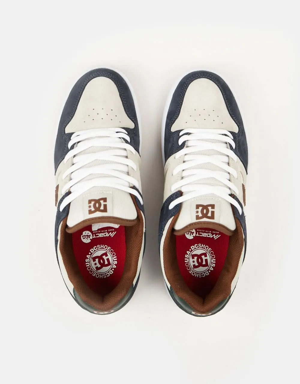 DC Manteca 4 S Skate Shoes - Navy/Khaki