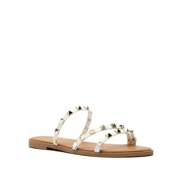 Desmond Stud Sandal - White