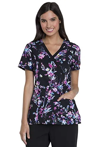 Dickies DK714 Mock Wrap Scrub Top