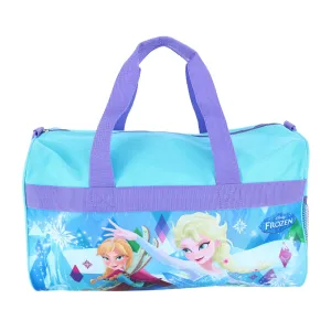 Disney Girl's Frozen Anna and Elsa Duffle Travel Bag