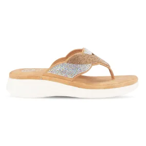 Donelle women's vista shine toepost sandal