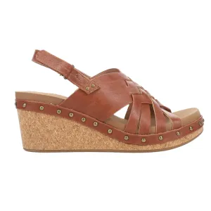 Dream Weaver Studded Wedge Sandals