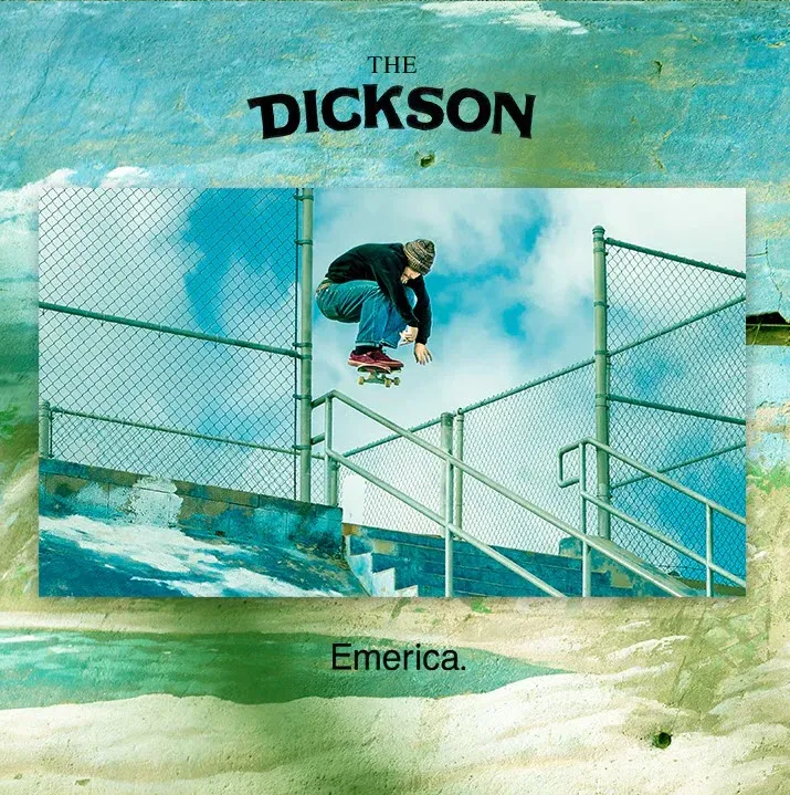 Emerica Dickson Black White Gold