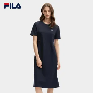 FILA CORE LIFESTYLE MODERN HERITAGE  DNA-FRENCH CHIC Women Dress (Navy)