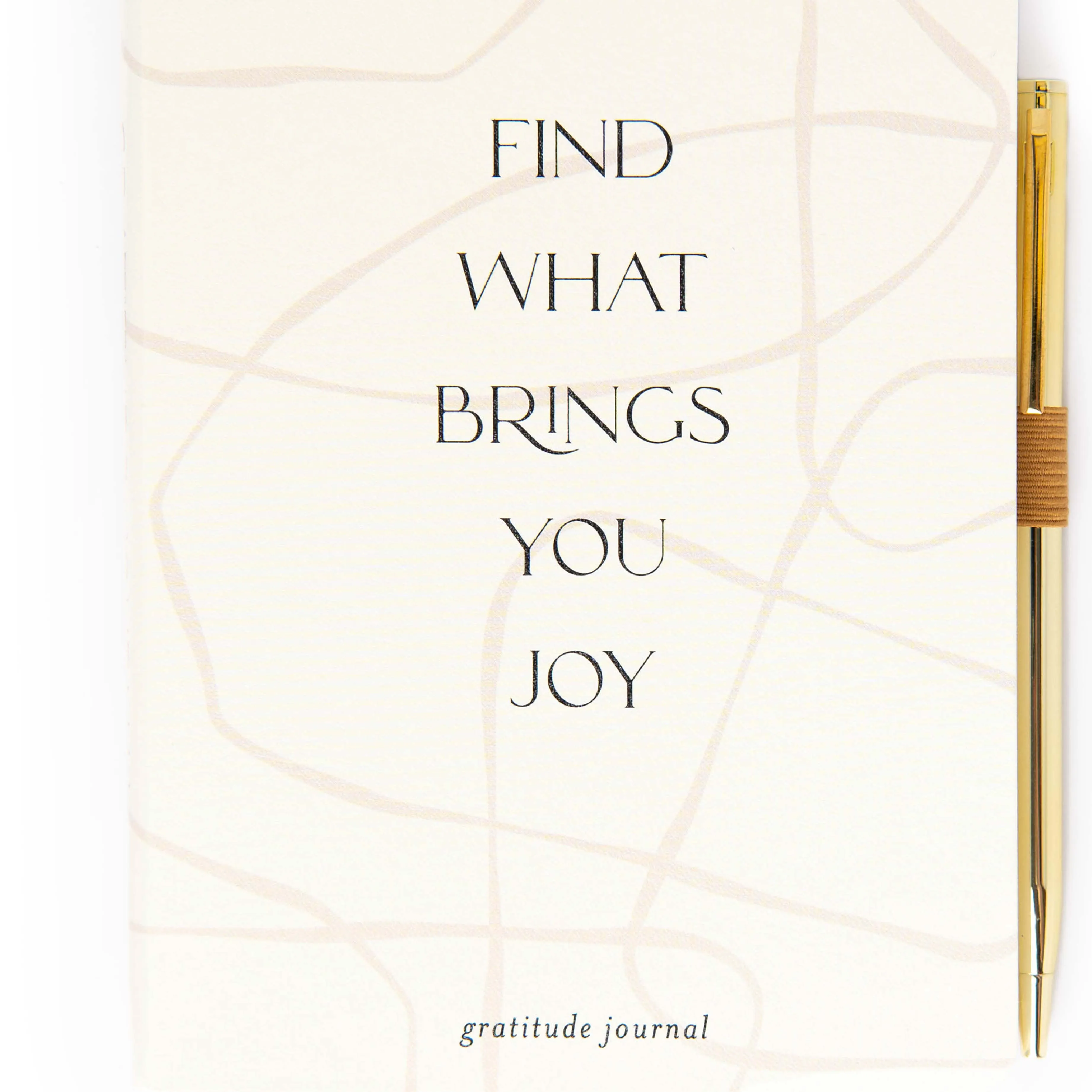 'Find What Brings You Joy' Gratitude Journal