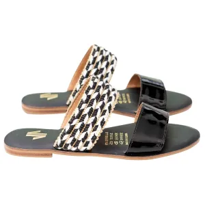 Flat Sandals Silvia Cobos Conga Black